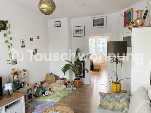 Wohnung zur Miete Tauschwohnung 579 € 2 Zimmer 55 m² 3. Geschoss Winterhude Hamburg 22299