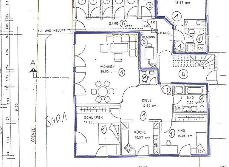 Wohnung zum Kauf 340.000 € 4 Zimmer 152 m² EG Weiherhof Zirndorf / Weiherhof 90513