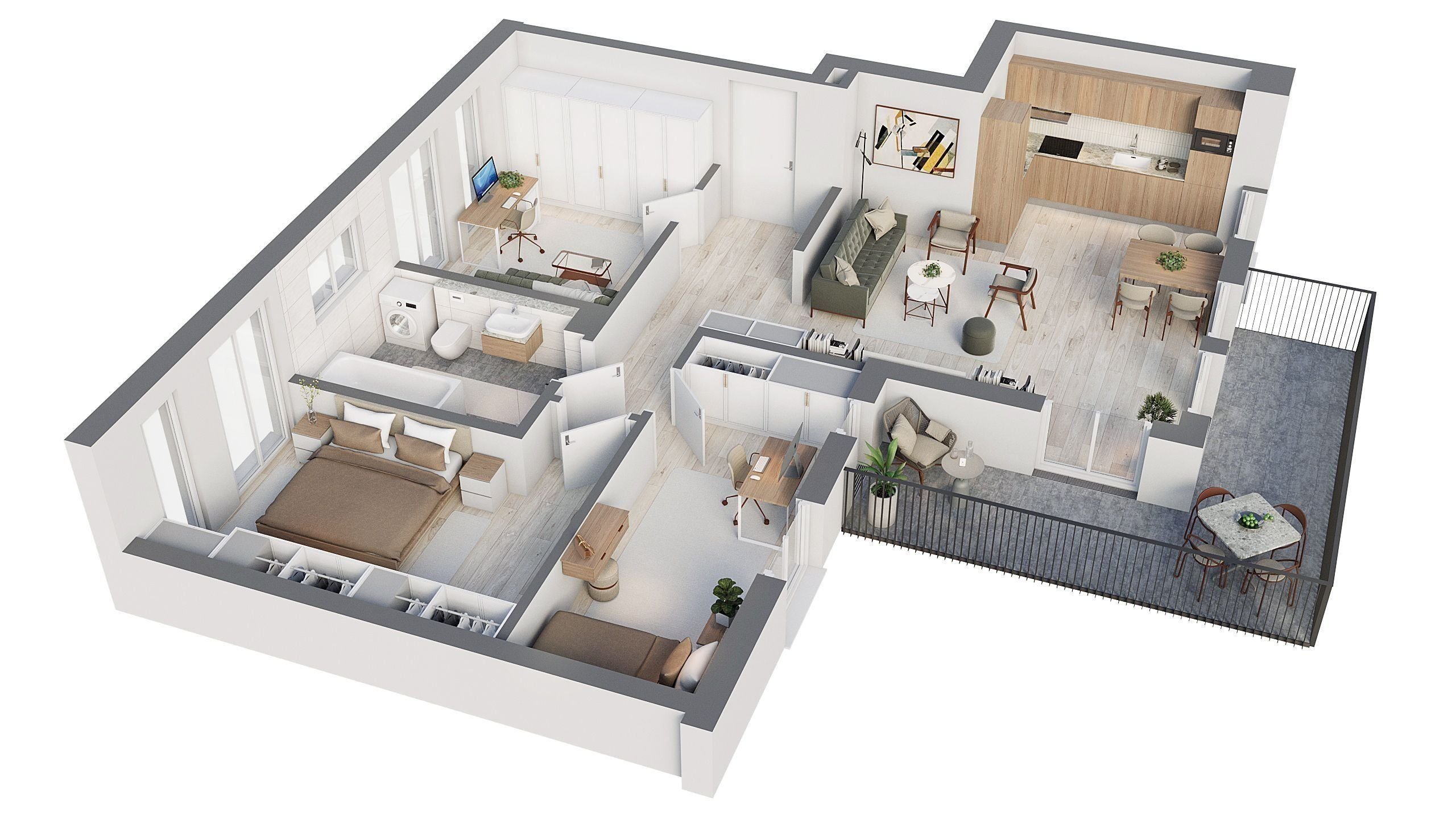 Wohnung zum Kauf provisionsfrei als Kapitalanlage geeignet 394.310 € 4 Zimmer 91,7 m²<br/>Wohnfläche Ernst Toller Straße 18 Johannesvorstadt Erfurt 99086