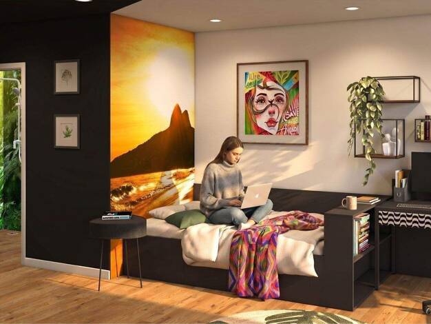 Studio zum Kauf - Neubau provisionsfrei als Kapitalanlage geeignet 261.680 € 1 Zimmer 26,4 m² Martin-Richter-Straße 17 Rennweg Nürnberg 90489
