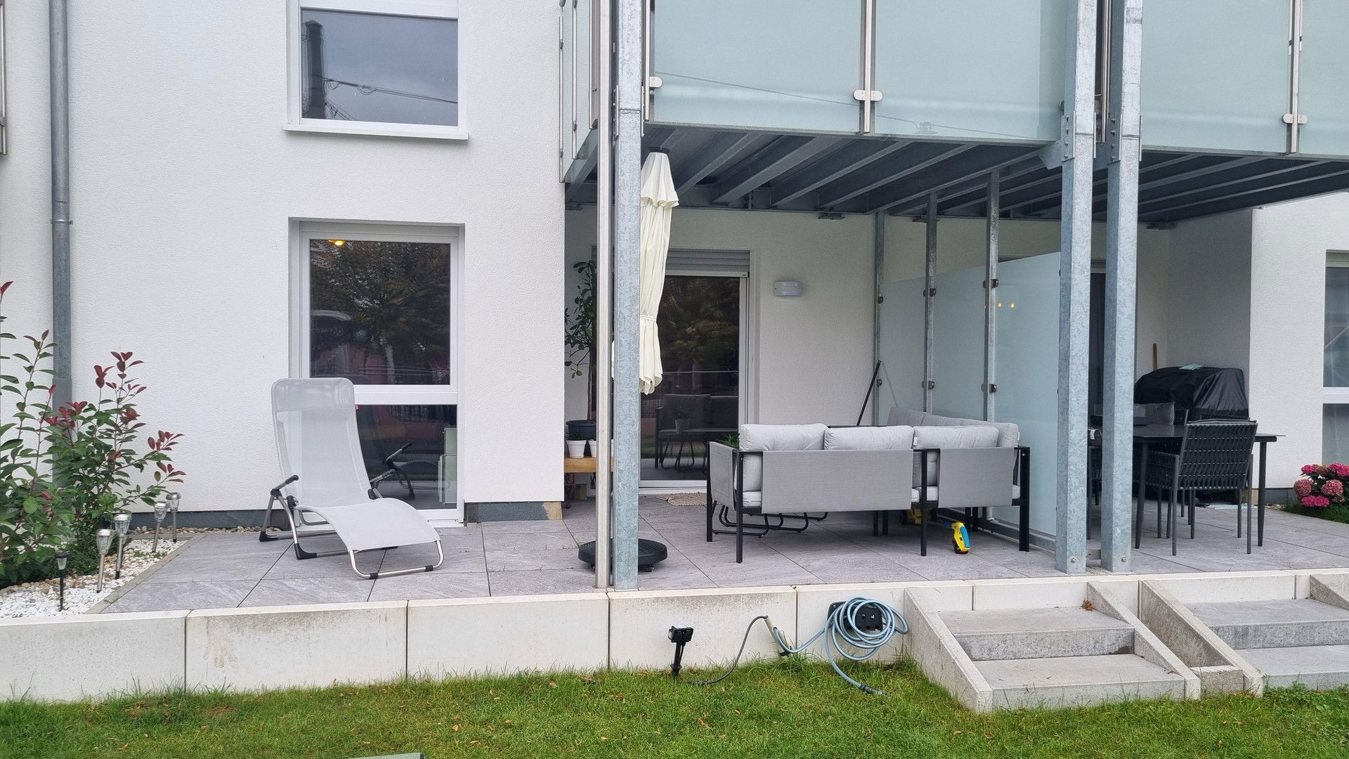 Terrassenwohnung zur Miete 1.100 € 2 Zimmer 61 m²<br/>Wohnfläche 1.<br/>Geschoss ab sofort<br/>Verfügbarkeit Johann-Peter-Frank Straße 7/1 Ludwigvorstadt Rastatt 76437