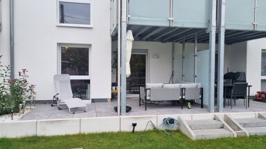 Terrassenwohnung zur Miete 1.100 € 2 Zimmer 61 m² 1. Geschoss frei ab sofort Johann-Peter-Frank Straße 7/1 Ludwigvorstadt Rastatt 76437