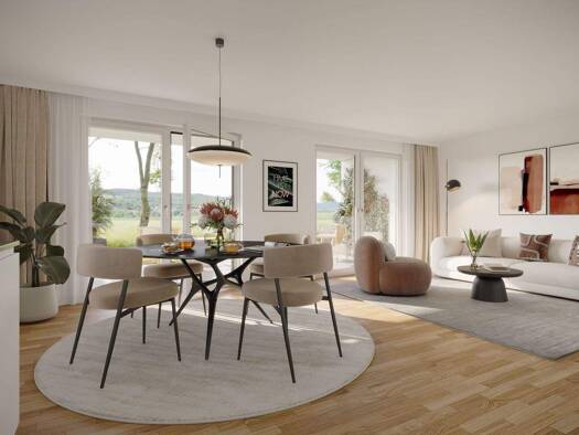 Wohnung zum Kauf - Neubau provisionsfrei 374.500 € 3 Zimmer 87,5 m² 2. Geschoss Bad Mergentheim 97980