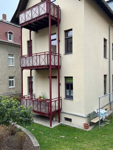 Wohnung zur Miete 300 € 2 Zimmer 45,4 m² 1. Geschoss frei ab sofort Fabrikstraße 40a Nordvorstadt Altenburg 04600