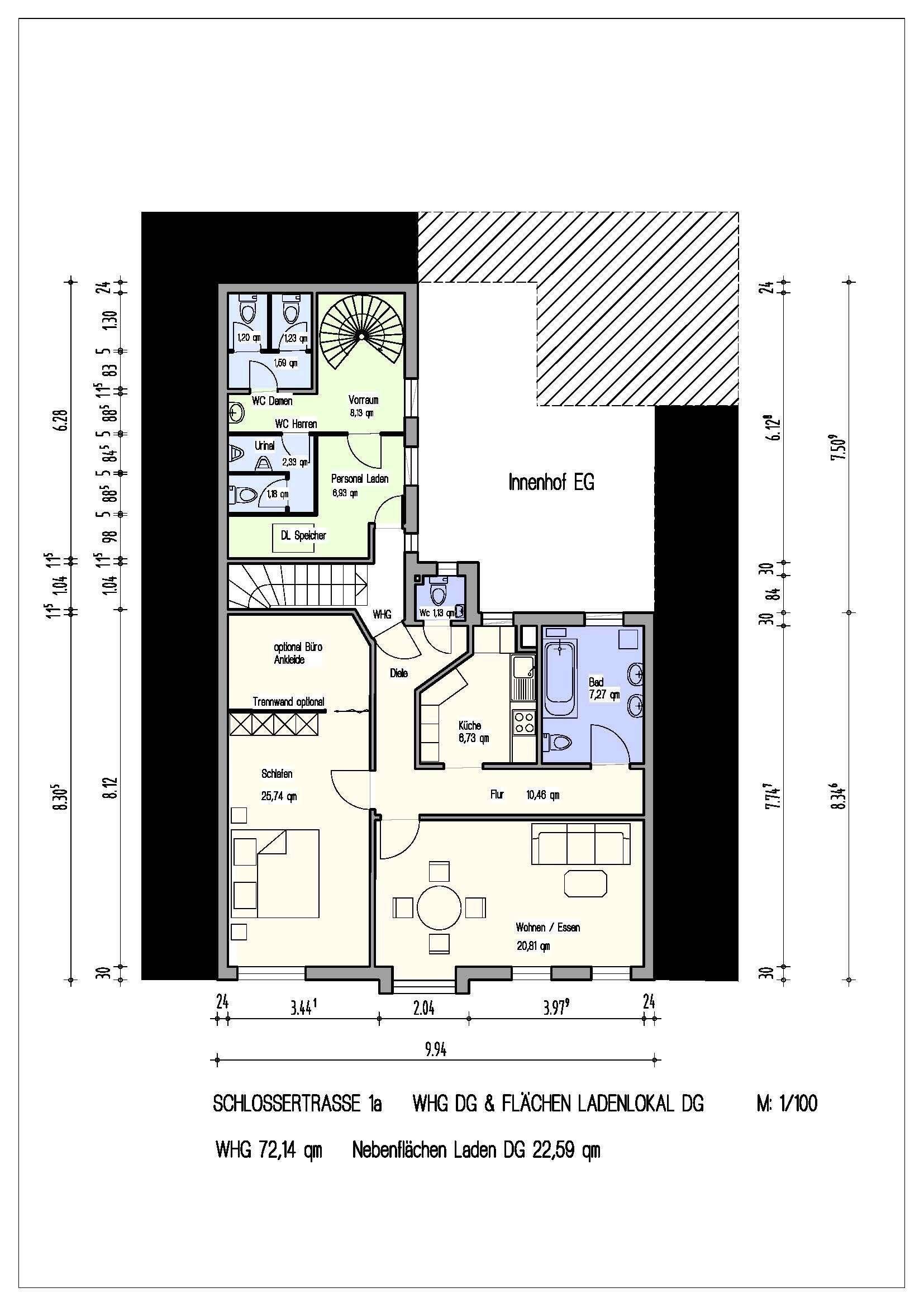 Immobilie in Lahr/Schwarzwald - Interessantes kleines Wohn- und Geschäftshaus im Zentrum von Lahr - Bild 4