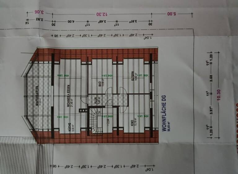 Wohnung zur Miete 1.200 € 4 Zimmer 98 m² Geschoss 1/2 frei ab 01.05.2026 Silvanerweg 14 Maikammer 67487