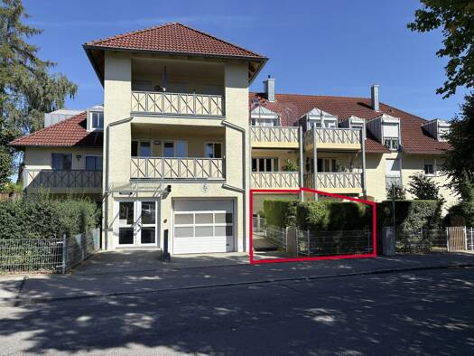 Terrassenwohnung zum Kauf provisionsfrei 330.000 € 3 Zimmer 77,2 m² Geschoss EG/1 frei ab sofort Degenhartstraße 35 Ingolstadt Ingolstadt 85049
