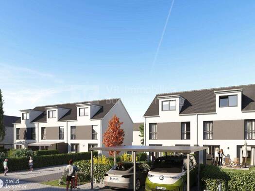 Reihenendhaus zum Kauf - Erstbezug provisionsfrei 630.000 € 5 Zimmer 136 m² 245 m² Grundstück Urfeld Wesseling 50389