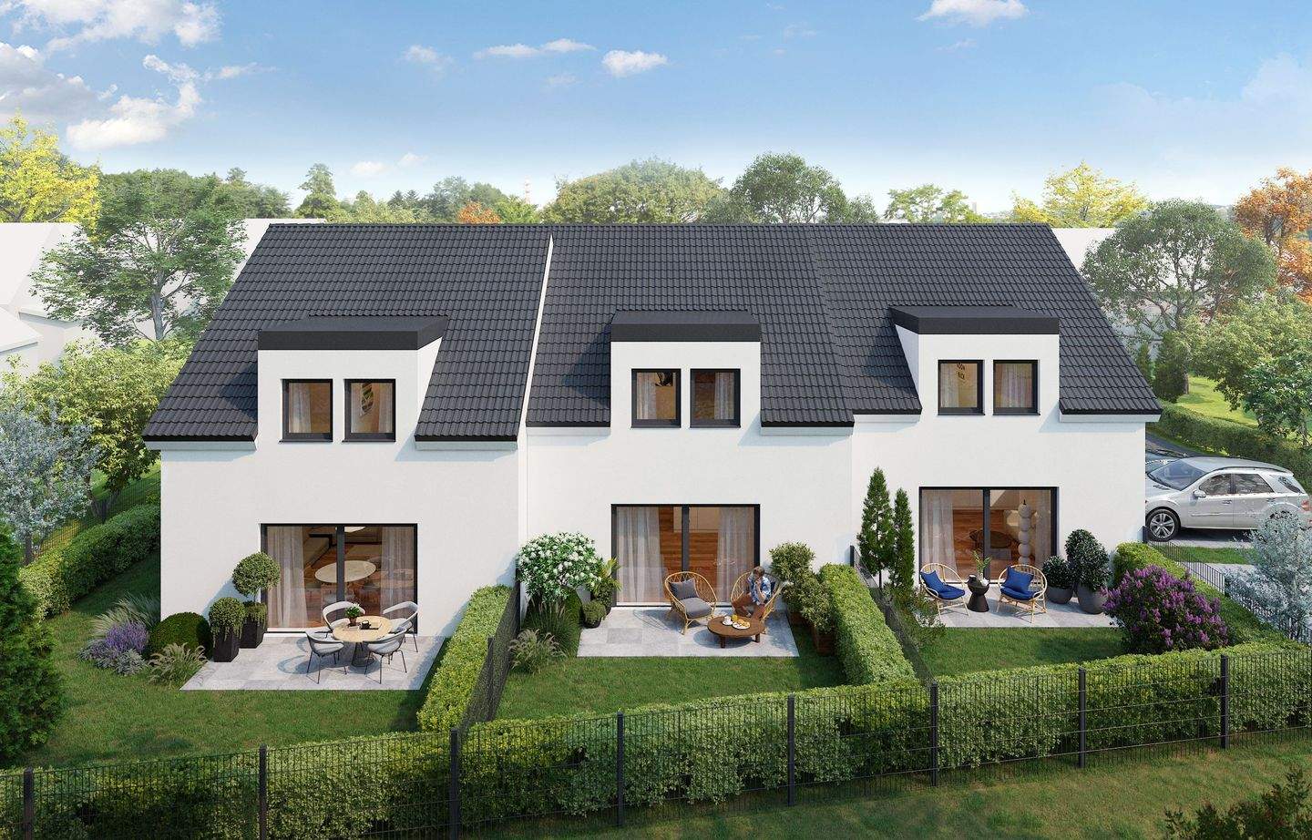 Reihenmittelhaus zum Kauf - Erstbezug - Ansicht 4