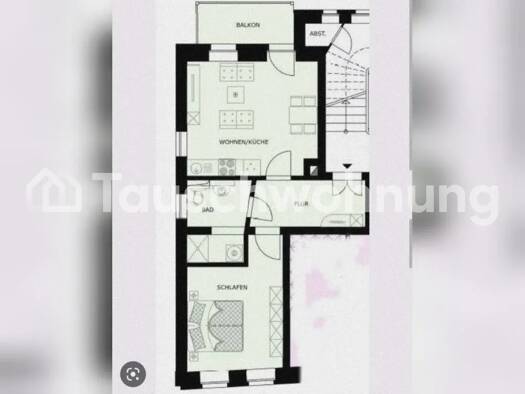 Wohnung zur Miete Tauschwohnung 330 € 2 Zimmer 50 m² Volkmarsdorf Ost 04315