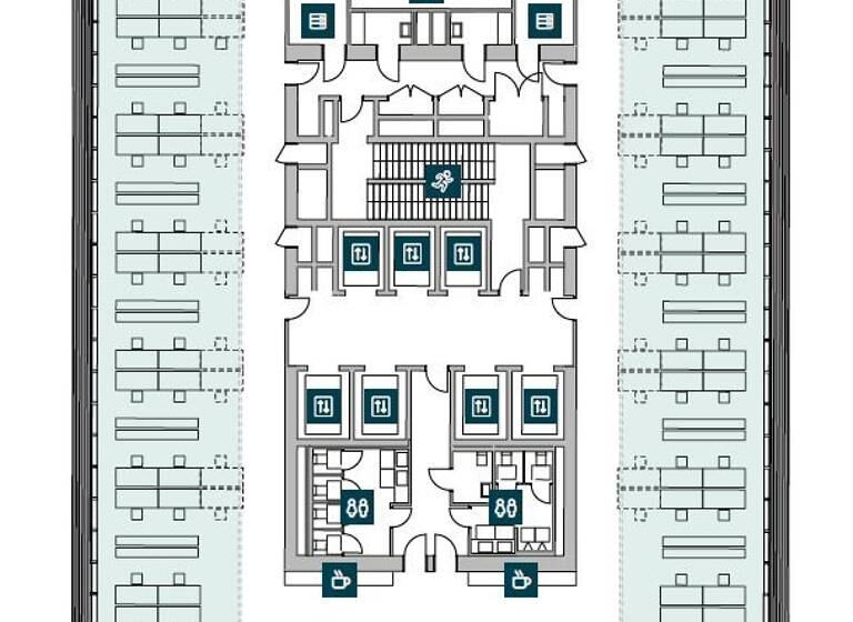 Bürofläche zur Miete - Erstbezug 16,70 € 575 m² Bürofläche Wien 1220