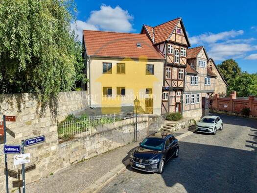 Stadthaus zum Kauf 84.700 € 4 Zimmer 120 m² 125 m² Grundstück Lange Gasse 15 Quedlinburg Quedlinburg 06484