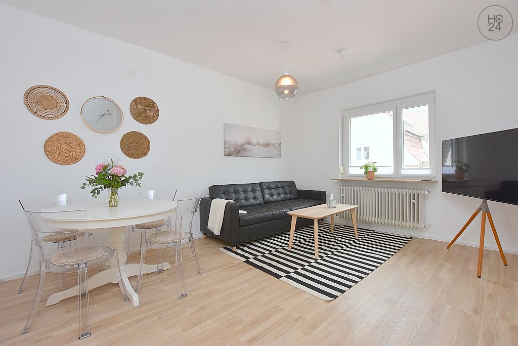 Wohnung zur Miete Wohnen auf Zeit 1.590 € 2,5 Zimmer 60 m²<br/>Wohnfläche ab sofort<br/>Verfügbarkeit Zuffenhausen - Mitte Stuttgart 70435