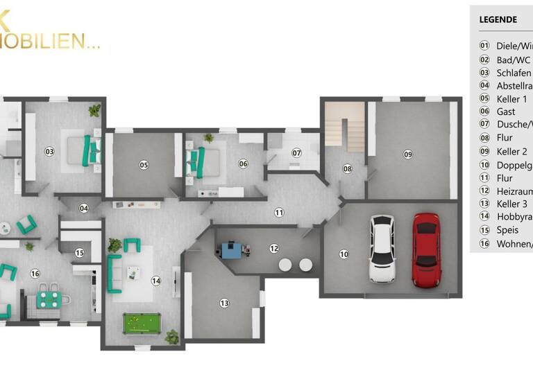 Villa zum Kauf 2.890.000 € 14 Zimmer 605 m² 5.739 m² Grundstück Deggenau Deggendorf 94469
