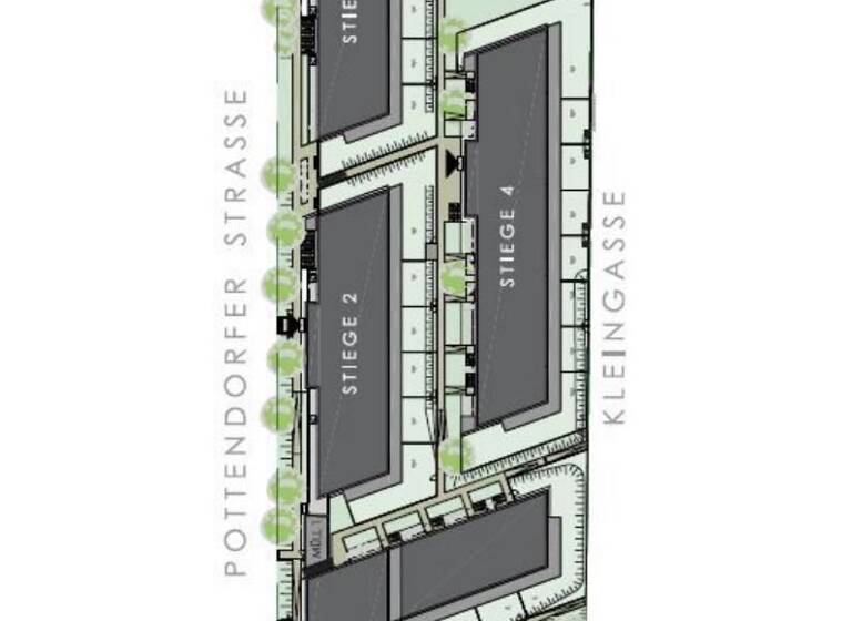 Wohnung zur Miete 826 € 2 Zimmer 63,2 m² Wiener Neustadt 2700