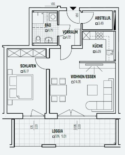 Terrassenwohnung zum Kauf provisionsfrei 317.500 € 2 Zimmer 68,3 m²<br/>Wohnfläche EG<br/>Geschoss ab sofort<br/>Verfügbarkeit Vogelsangstraße 3 Plattling Plattling 94447