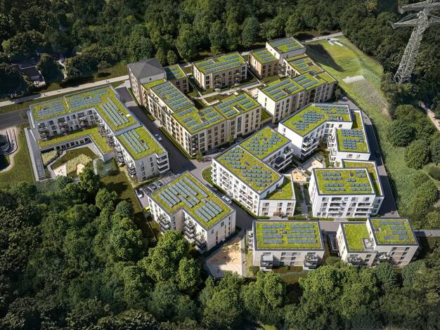 Wohnung zur Miete - Erstbezug 1.499 € 4 Zimmer 108,6 m² 1. Geschoss frei ab 01.12.2026 Schloßstraße 83 Weitmar Bochum 44795