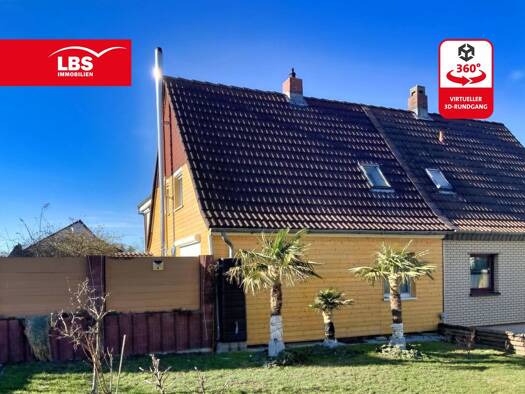 Doppelhaushälfte zum Kauf provisionsfrei 186.000 € 4 Zimmer 100 m² 507 m² Grundstück Bündheim Bad Harzburg 38667