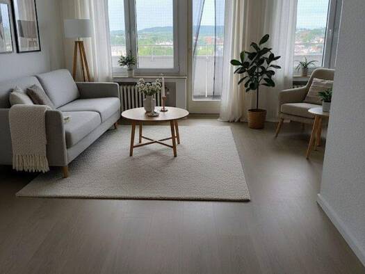 Wohnung zur Miete nur mit Wohnberechtigungsschein 464 € 4 Zimmer 80,5 m² 9. Geschoss frei ab sofort Peterstraße 10 Zentrum Iserlohn 58636