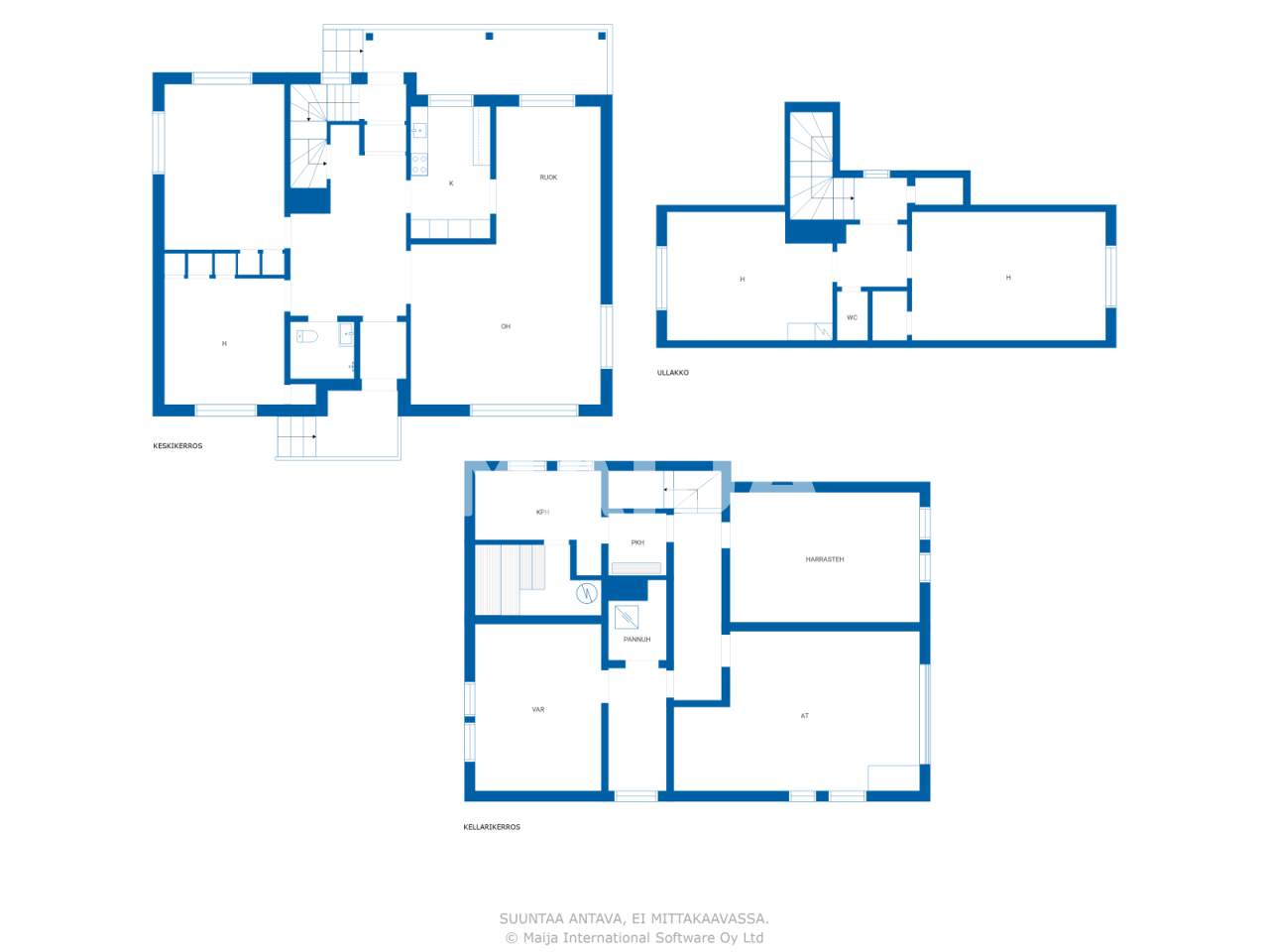 Doppelhaushälfte zum Kauf 275.000 € 6 Zimmer 160 m²<br/>Wohnfläche 971 m²<br/>Grundstück Nummenpuistokatu 5 Turku 20540