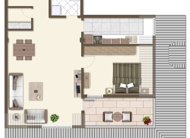 Wohnung zum Kauf 229.000 € 2 Zimmer 70 m² Rottweil 78628