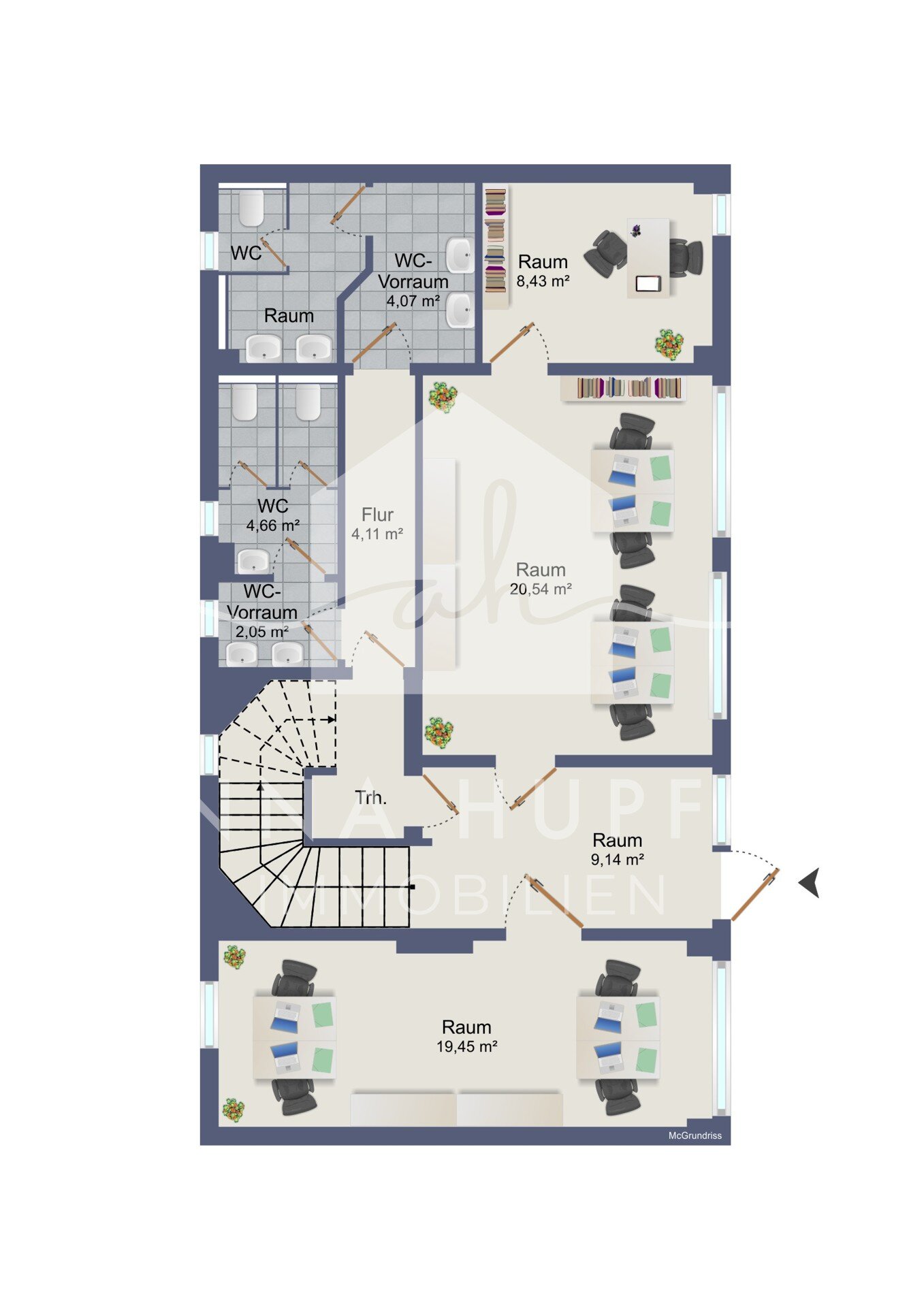 Bürogebäude zur Miete 9 Zimmer Friedrich-Engels-Straße 5 Clara-Zetkin-Straße / Friedrich-Engels-Straße Gera 07545