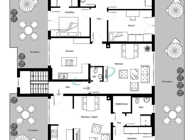 Mehrfamilienhaus zum Kauf 8 Zimmer 269,8 m² 1.378 m² Grundstück Wüstenrot 71543