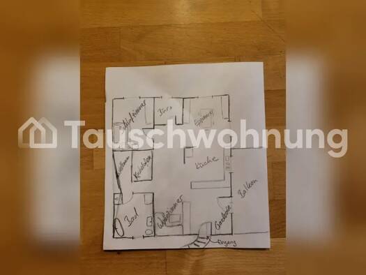 Wohnung zur Miete Tauschwohnung 850 € 2,5 Zimmer 65 m² 1. Geschoss Eichstetten 79356