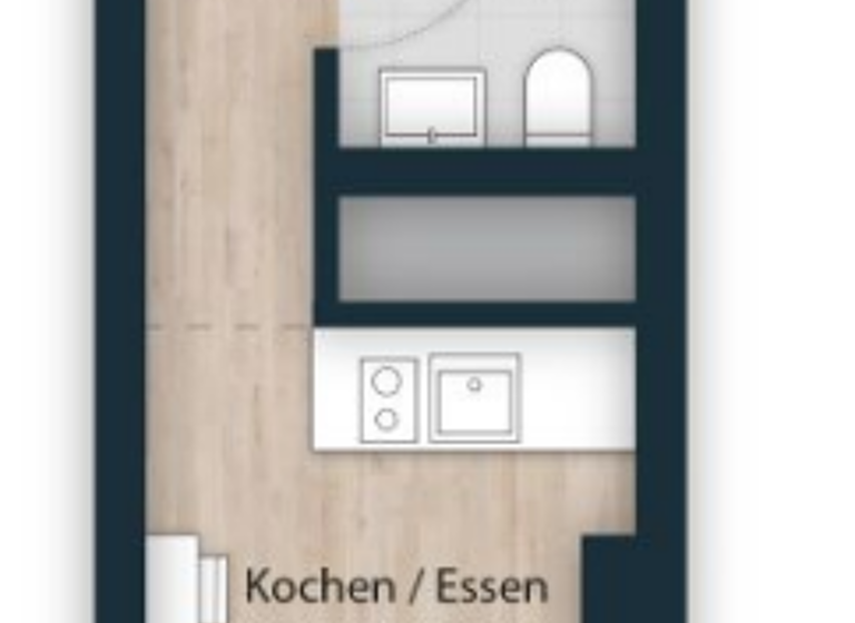 Wohnung zum Kauf 230.840 € 23,2 m² frei ab sofort Seeleinsbühl Nürnberg 90431