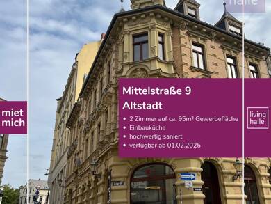 Laden zur Miete 1.300 € 95 m² Verkaufsfläche Mittelstraße 9 Altstadt Halle (Saale) 06108