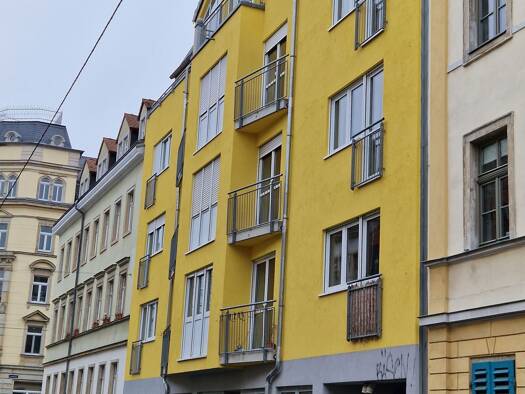 Maisonette zur Miete 701 € 2 Zimmer 70 m² 4. Geschoss Prießnitzstraße 13 Äußere Neustadt Ortsamtsbereich Neustadt 01099