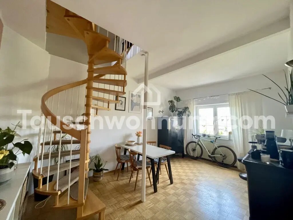 Maisonette zur Miete Tauschwohnung 800 € 2 Zimmer 62 m²<br/>Wohnfläche 4.<br/>Geschoss Nordend - West Frankfurt am Main 60318