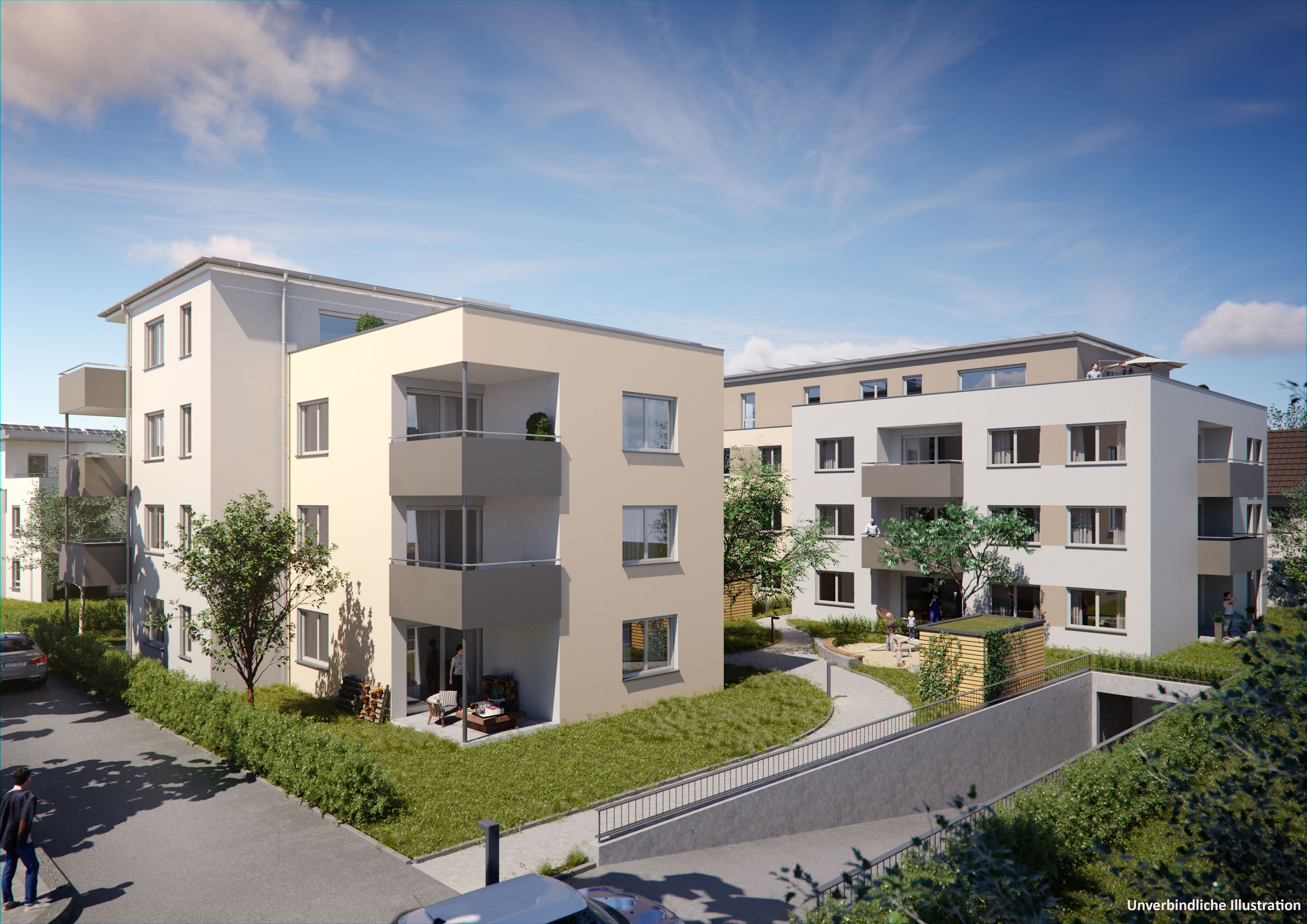 Wohnung zum Kauf provisionsfrei 349.900 € 2 Zimmer 59,9 m²<br/>Wohnfläche Hans-Krieg-Straße 1/2 Vahingen Vaihingen an der Enz 71665