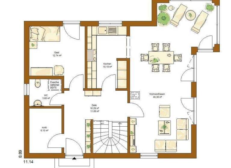 Einfamilienhaus zum Kauf 908.600 € 5 Zimmer 163 m² 831 m² Grundstück Ramsach Penzing 86929