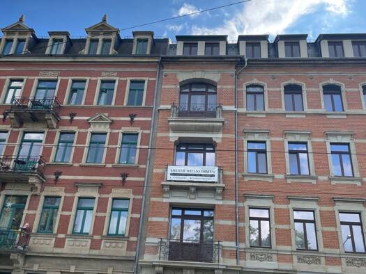 Wohnung zur Miete 1.181 € 3 Zimmer 75,6 m² Geschoss 1/4 frei ab 15.10.2026 Äußere Neustadt Dresden 01099