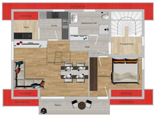 Wohnung zum Kauf - Erstbezug 329.000 € 2 Zimmer 55,1 m² Pfuhl Neu-Ulm 89233