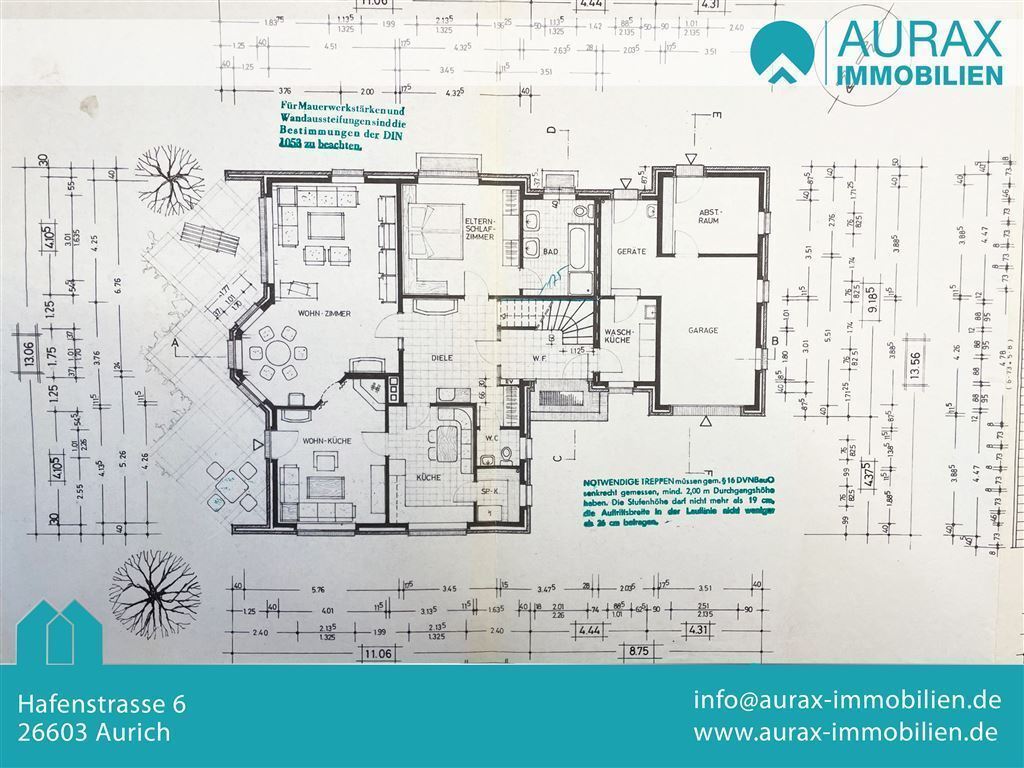 Einfamilienhaus zum Kauf 385.000 € 7 Zimmer 220 m²<br/>Wohnfläche 1.113 m²<br/>Grundstück Egels Aurich 26605