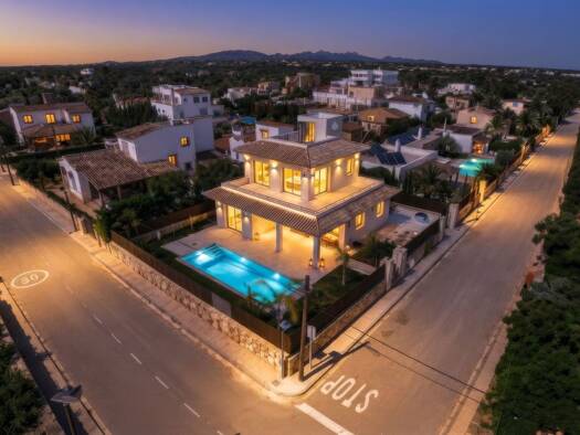 Villa zum Kauf - Erstbezug 1.590.000 € 4 Zimmer 180 m² 437 m² Grundstück Cala 07690