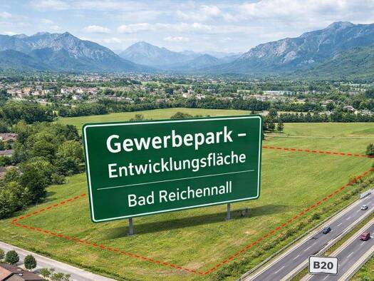 Gewerbegrundstück zum Kauf 1.540.000 € 6.700 m² Grundstück Bad Reichenhall 83435