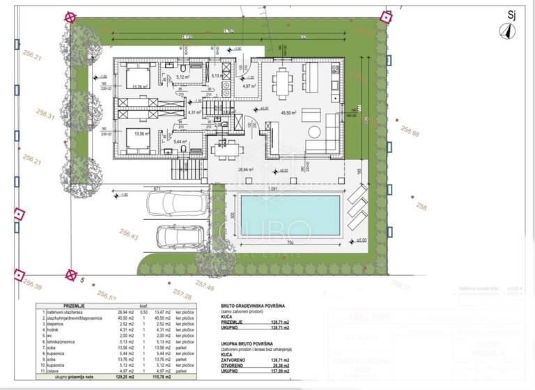 Grundstück zum Kauf 79.000 € Svetvincenat 52342