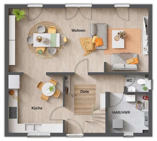 Haus zum Kauf provisionsfrei 340.275 € 4 Zimmer 136 m²<br/>Wohnfläche 557 m²<br/>Grundstück Naurath 54340