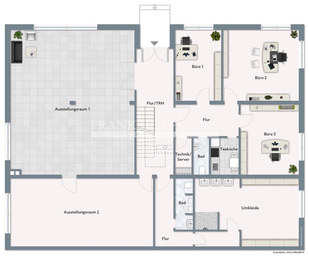 Bürofläche zur Miete 6,73 € 431 m²<br/>Bürofläche Bad Oldesloe 23843