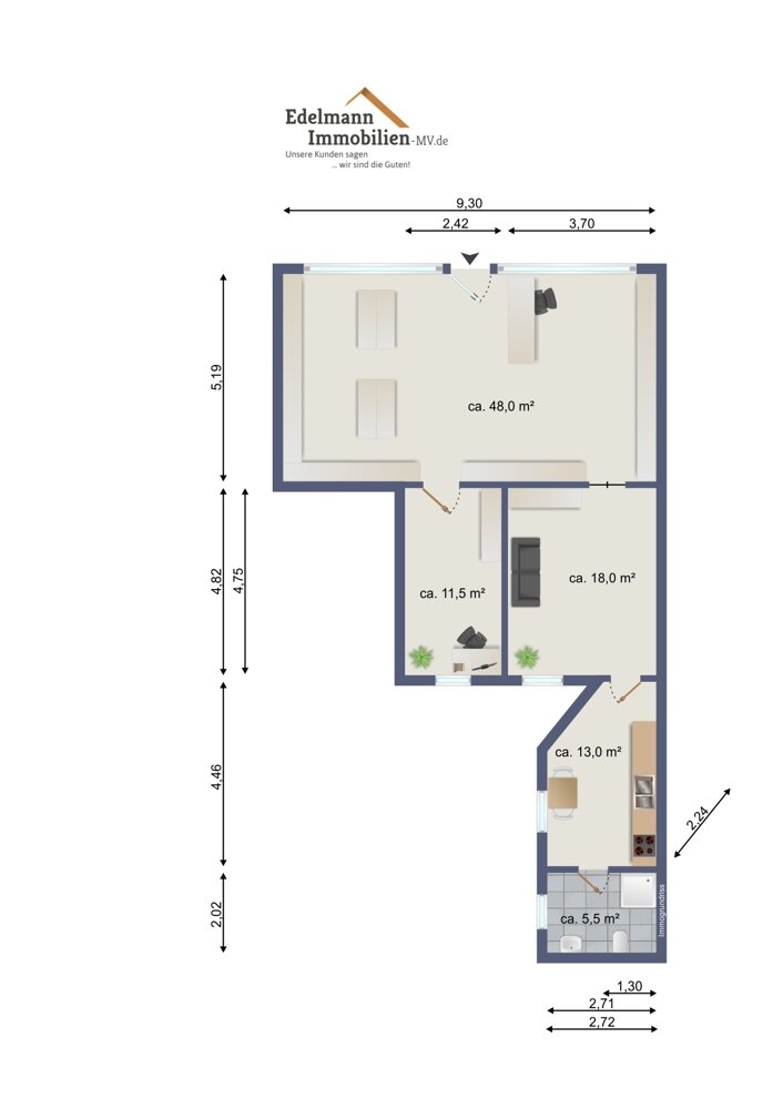 Mehrfamilienhaus zum Kauf provisionsfrei 75.950 € 16 Zimmer 431 m²<br/>Wohnfläche 757 m²<br/>Grundstück Meyenburg Meyenburg 16945