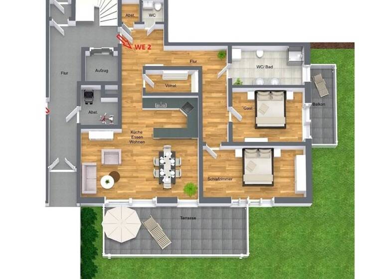 Wohnung zum Kauf 568.425 € 3 Zimmer 126,3 m²<br/>Wohnfläche Holzlar Bonn 53229