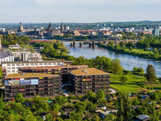 Studio zum Kauf - Neubau provisionsfrei als Kapitalanlage geeignet 314.300 € 2 Zimmer 54 m² Alexander Puschkin Platz Leipziger Vorstadt Dresden 01097