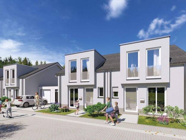 Doppelhaushälfte zum Kauf - Neubau provisionsfrei 487.400 € 5 Zimmer 118 m² 212 m² Grundstück In der Beckersbitze 12 Ittenbach Königswinter 53639