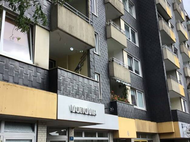 Wohnung zur Miete nur mit Wohnberechtigungsschein 416 € 3 Zimmer 80,8 m² 5. Geschoss frei ab 30.10.2025 Dreiringplatz 4 Steele Essen 45276