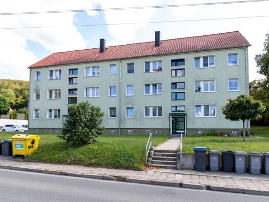 Wohnung zur Miete 361 € 3 Zimmer 58,2 m² 2. Geschoss frei ab 01.08.2026 Jenaer Str. 11 Dorndorf-Steudnitz Dornburg-Camburg 07774