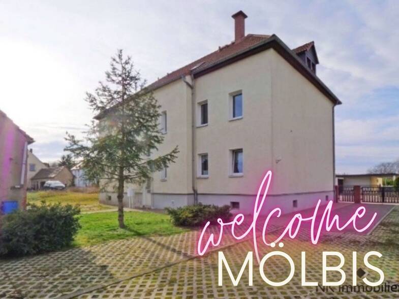 Wohnung zur Miete 650 € 6 Zimmer 100 m² Dachgeschoss, 3. Geschoss Mölbiser Hauptstr. 22 Mölbis Rötha 04571