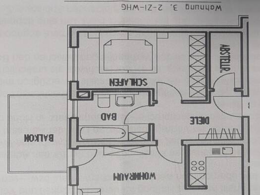 Wohnung zur Miete 500 € 2 Zimmer 54 m² Geschoss 1/3 frei ab 01.04.2026 Krumme Äcker 15 Lerchenfeld Weiden in der Oberpfalz 92637